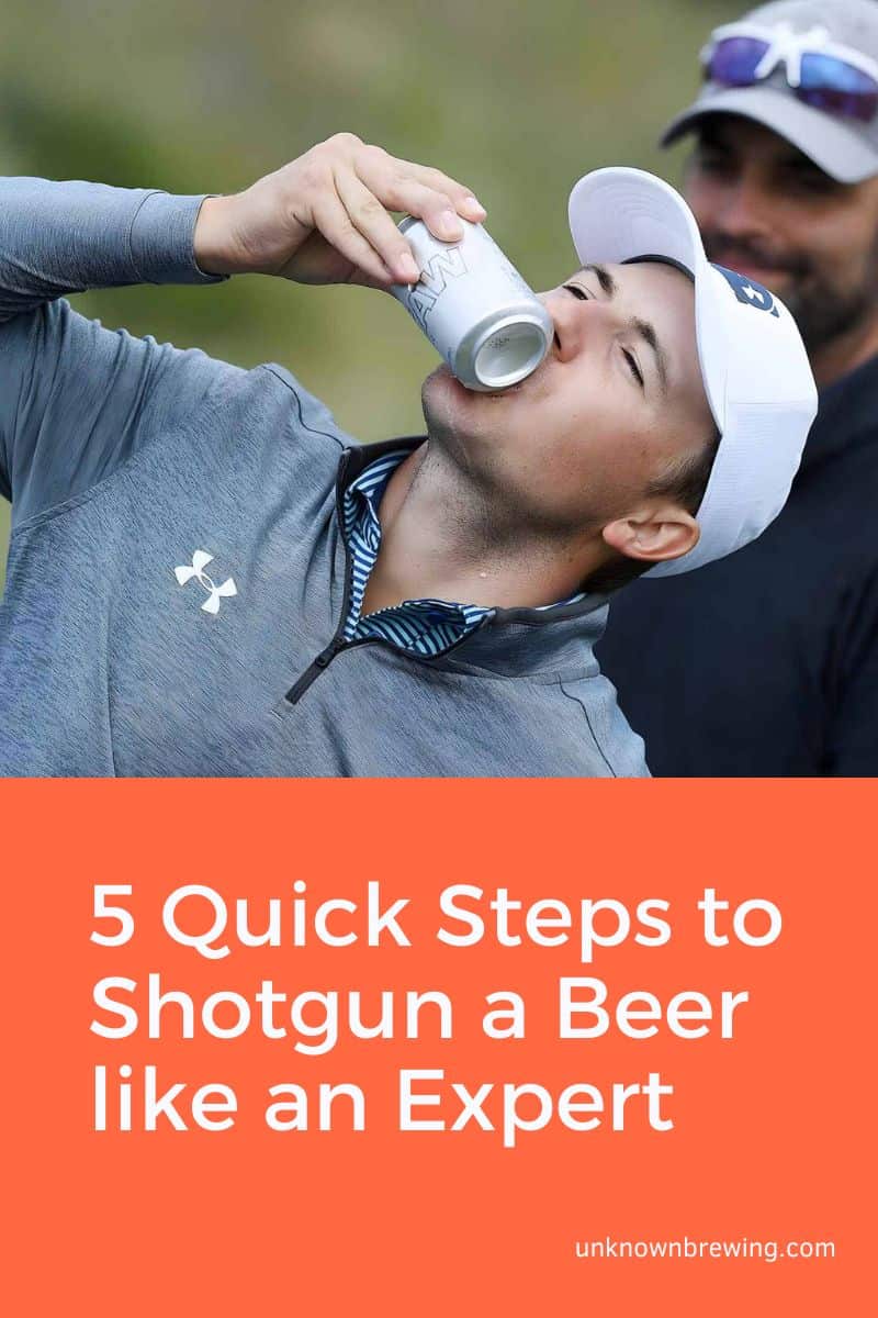 5 Quick Steps to Shotgun a Beer like an Expert