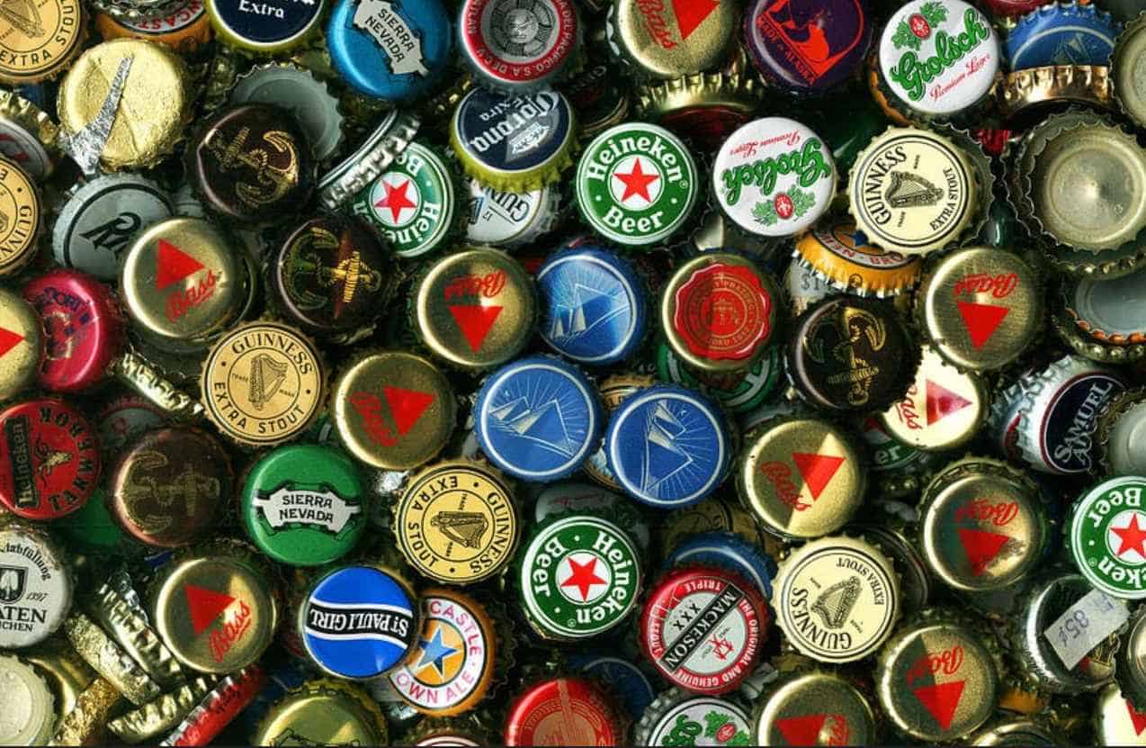 Different Beer Bottle Caps