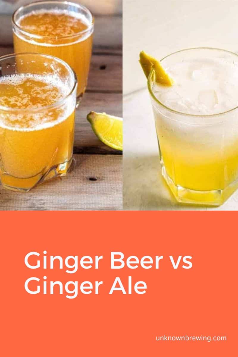 Ginger Beer vs Ginger Ale