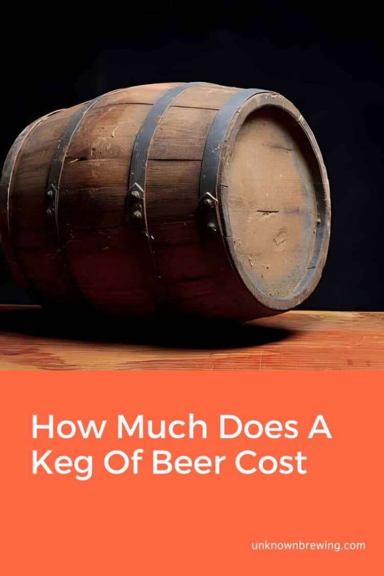 How Much Does A Keg Of Beer Cost? (Chart)