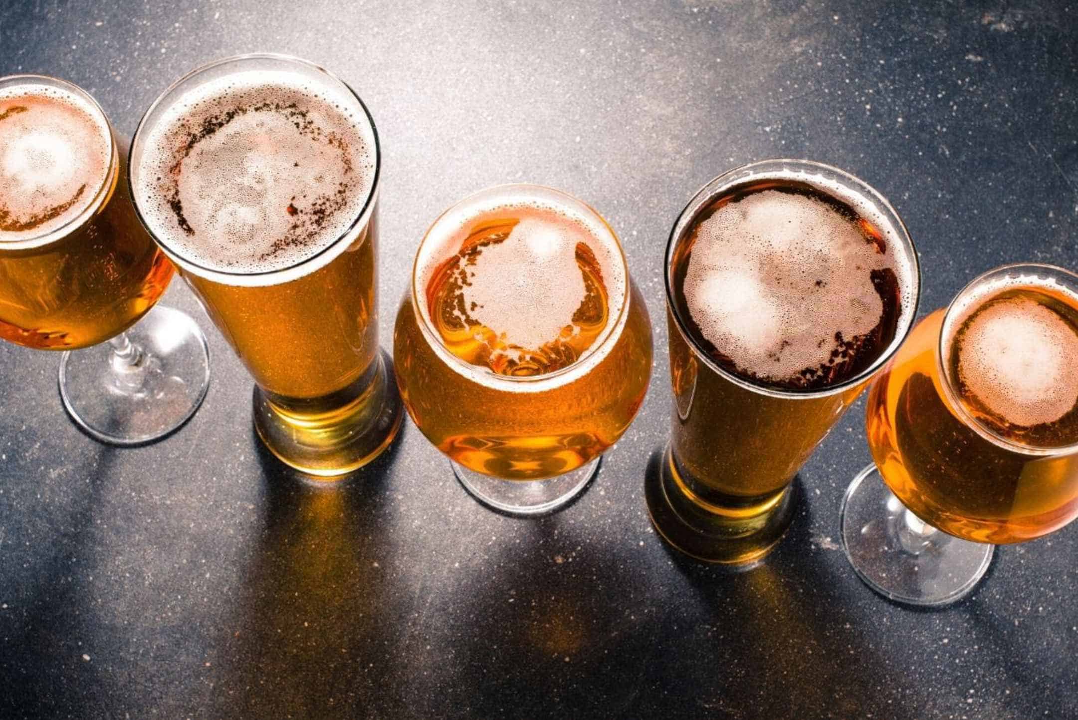 How much alcohol does draft beer have