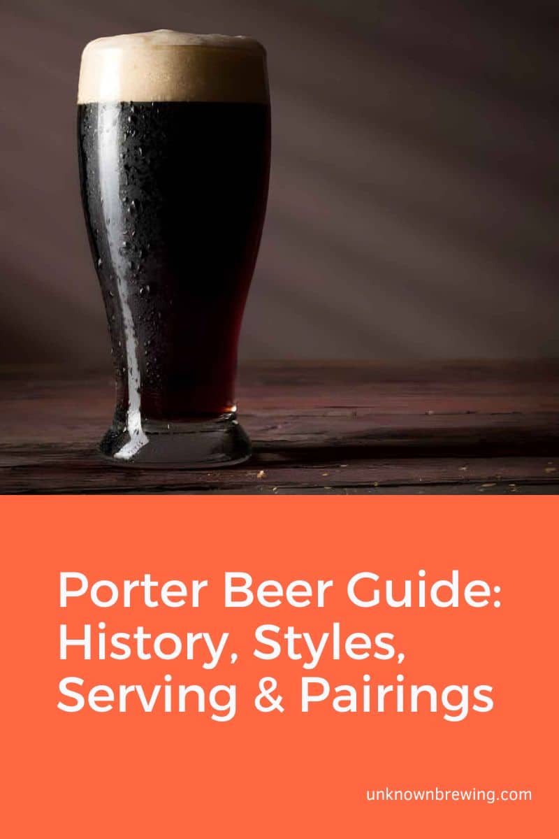 Porter Beer Guide History, Styles, Serving & Pairings