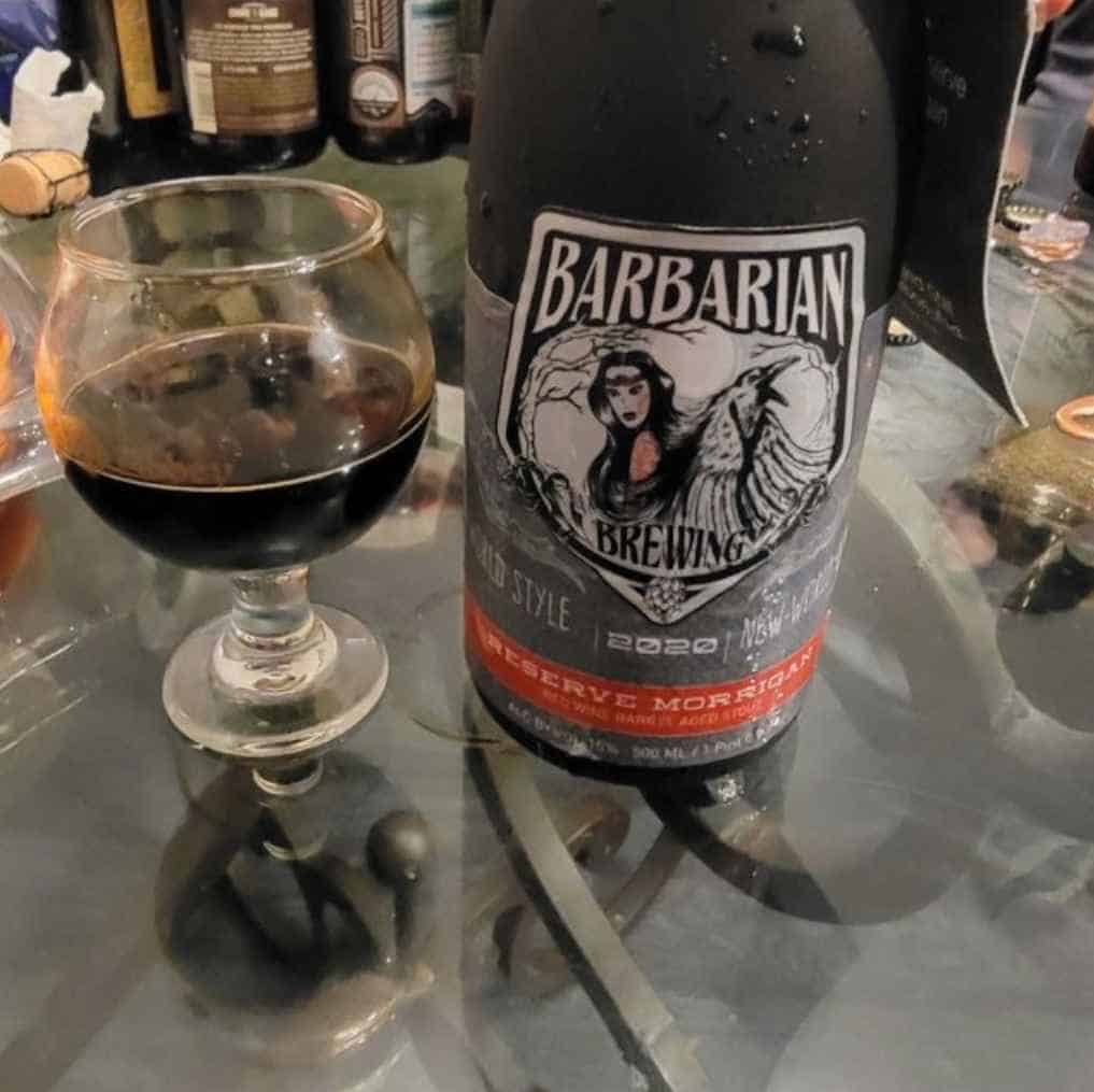 Barbarian Brewing the Reserve Morrigan