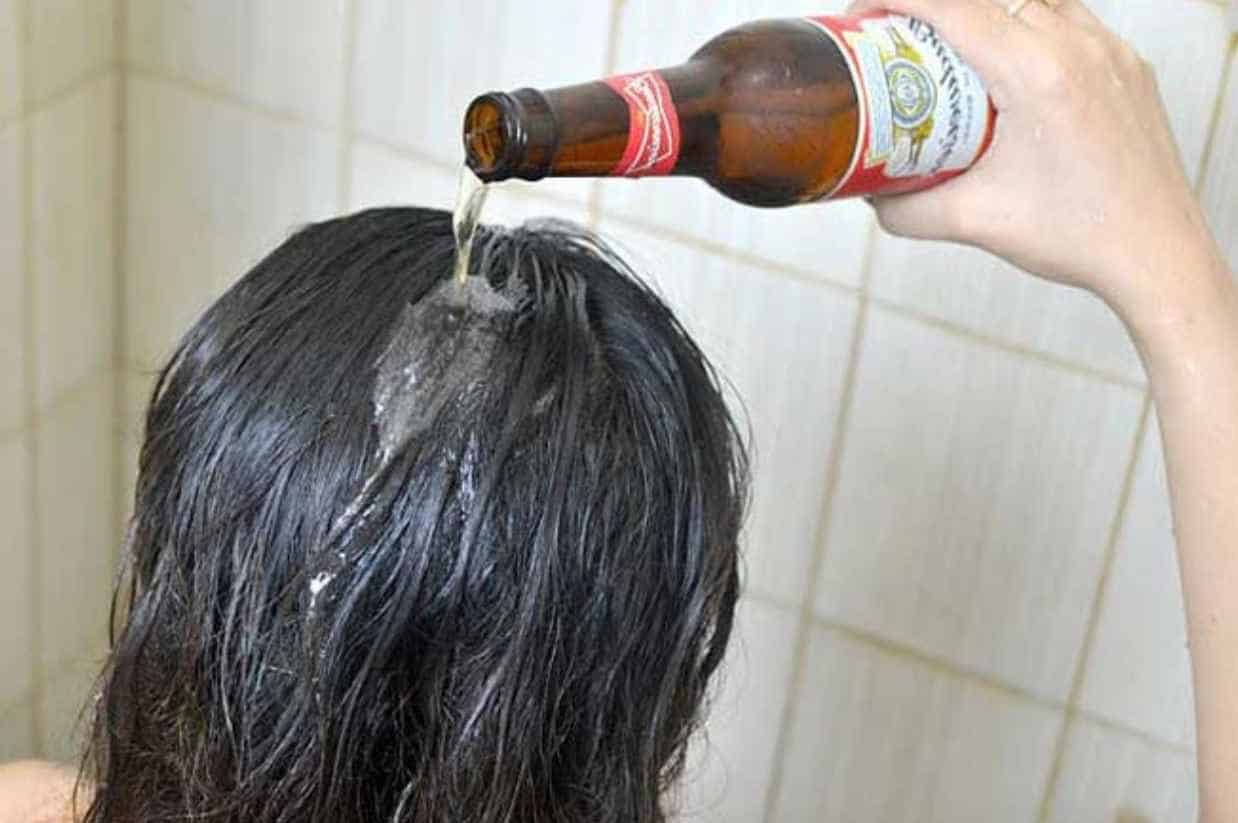 Beer Hair Treatment