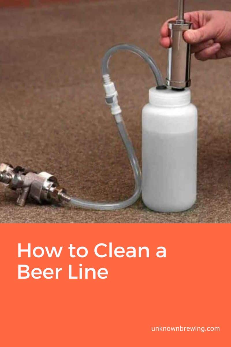 Clean a Beer Line