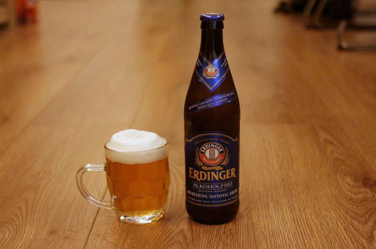 Erdinger Low Alcohol Lager Wheat Beer