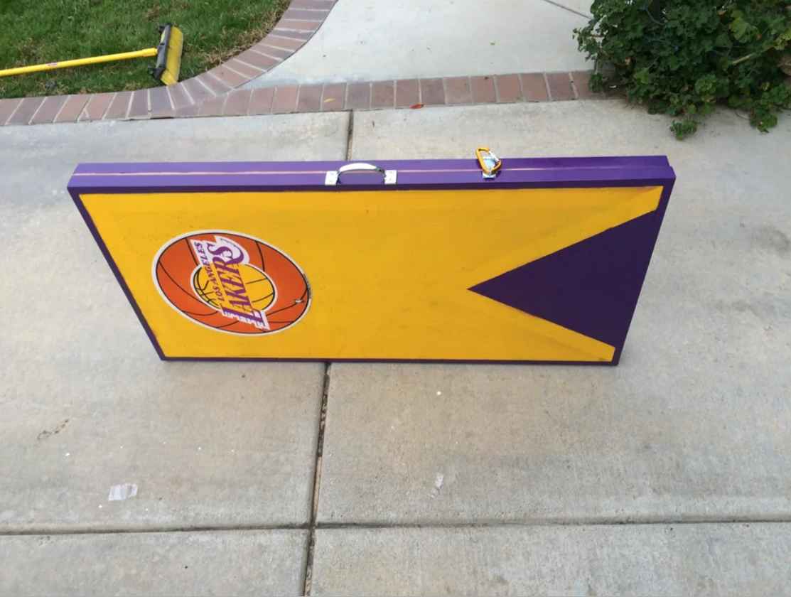 Homemade Custom Portable Beer Pong Table