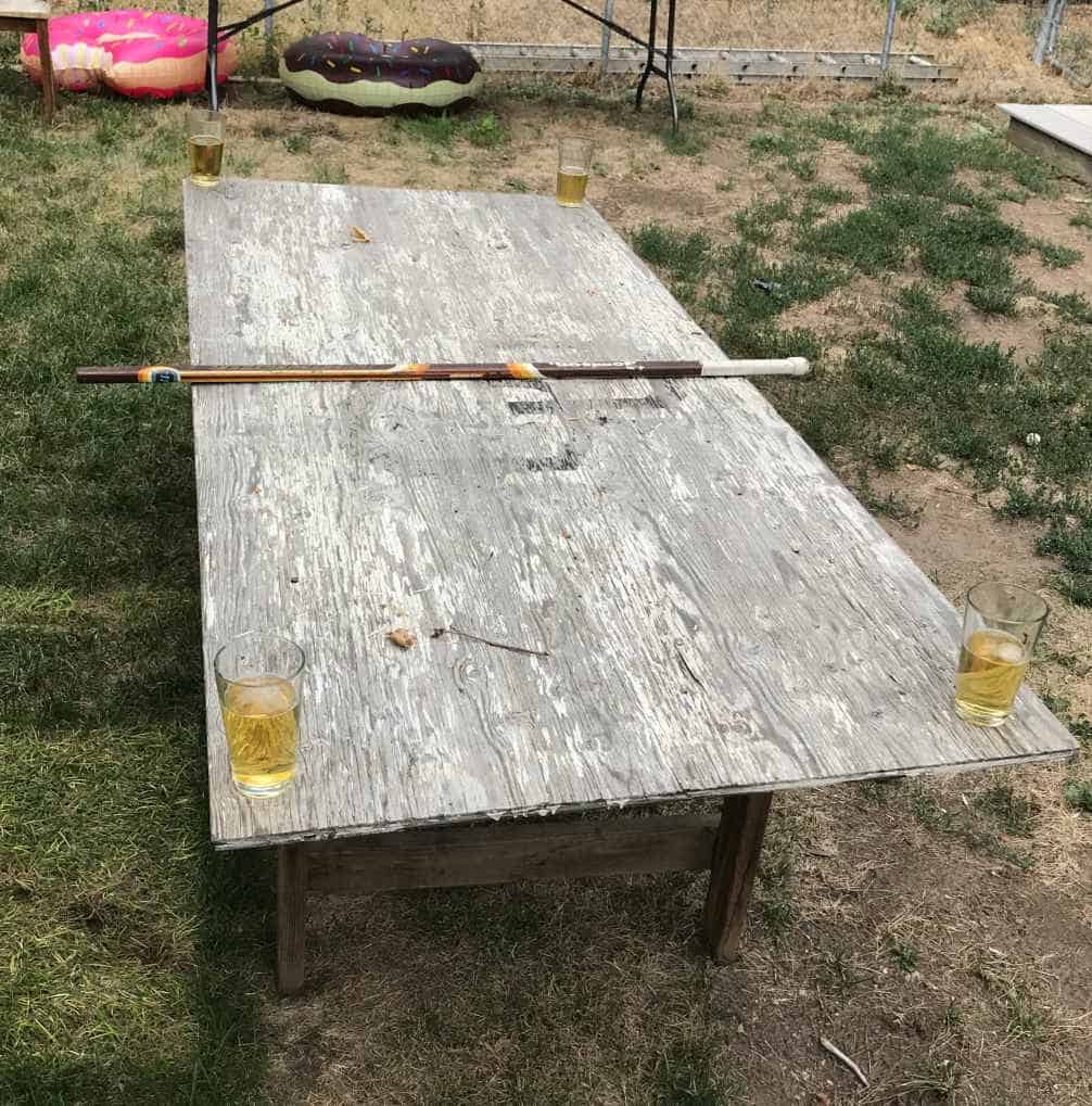 How to Build a Beer Die Table