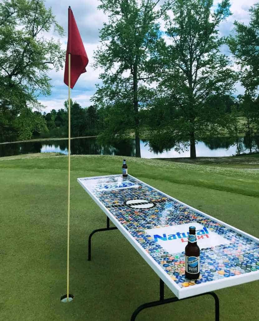 travel beer die table