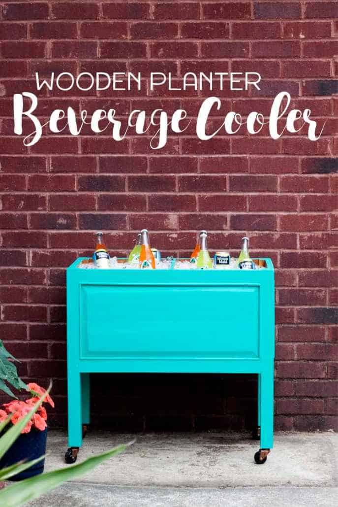 Southern Revival's Wooden Beer Cooler