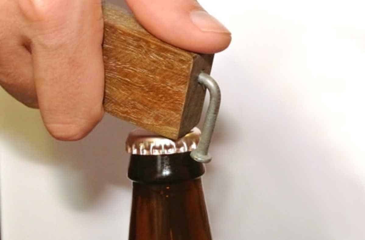 Handy Wooden Bottle Opener