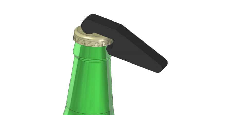 Mini pocket bottle openers