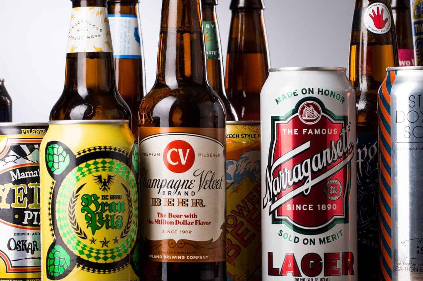 Popular Types of Lager Beers