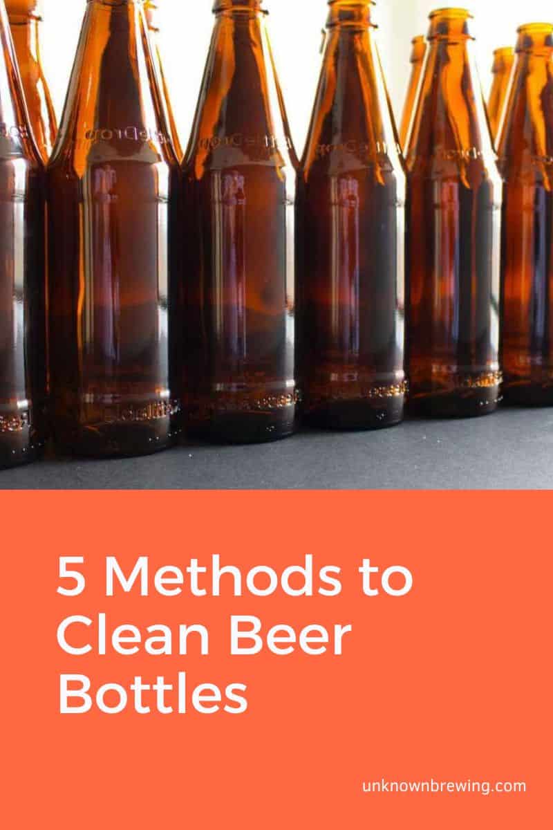 5 Methods to Clean Beer Bottles