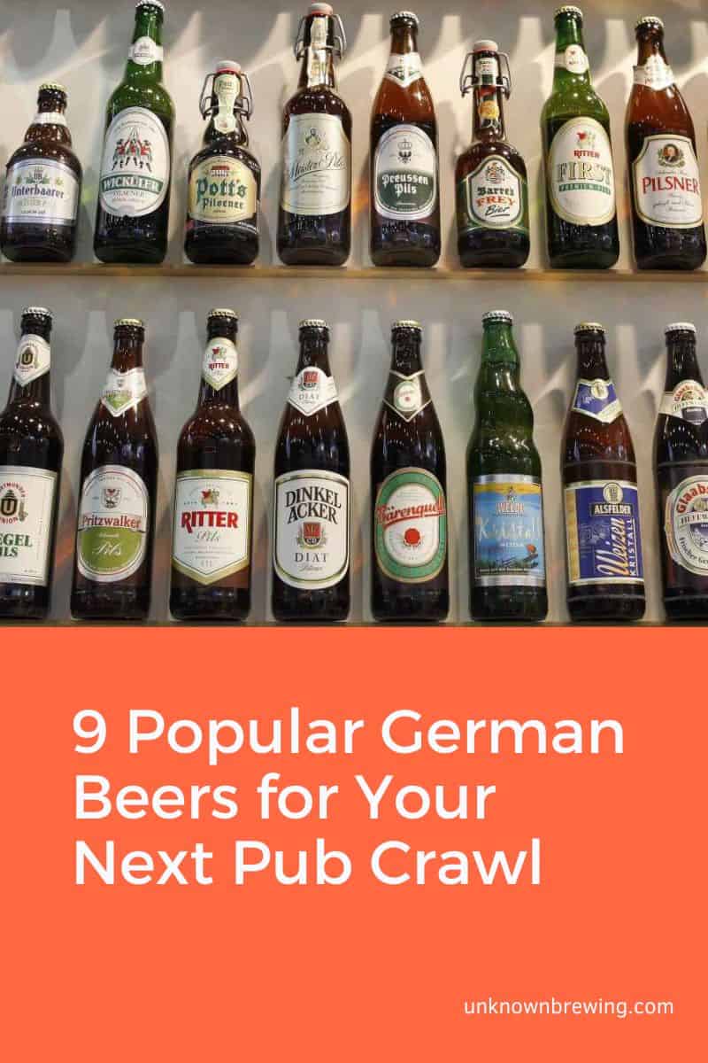 9 Popular German Beers for Your Next Pub Crawl