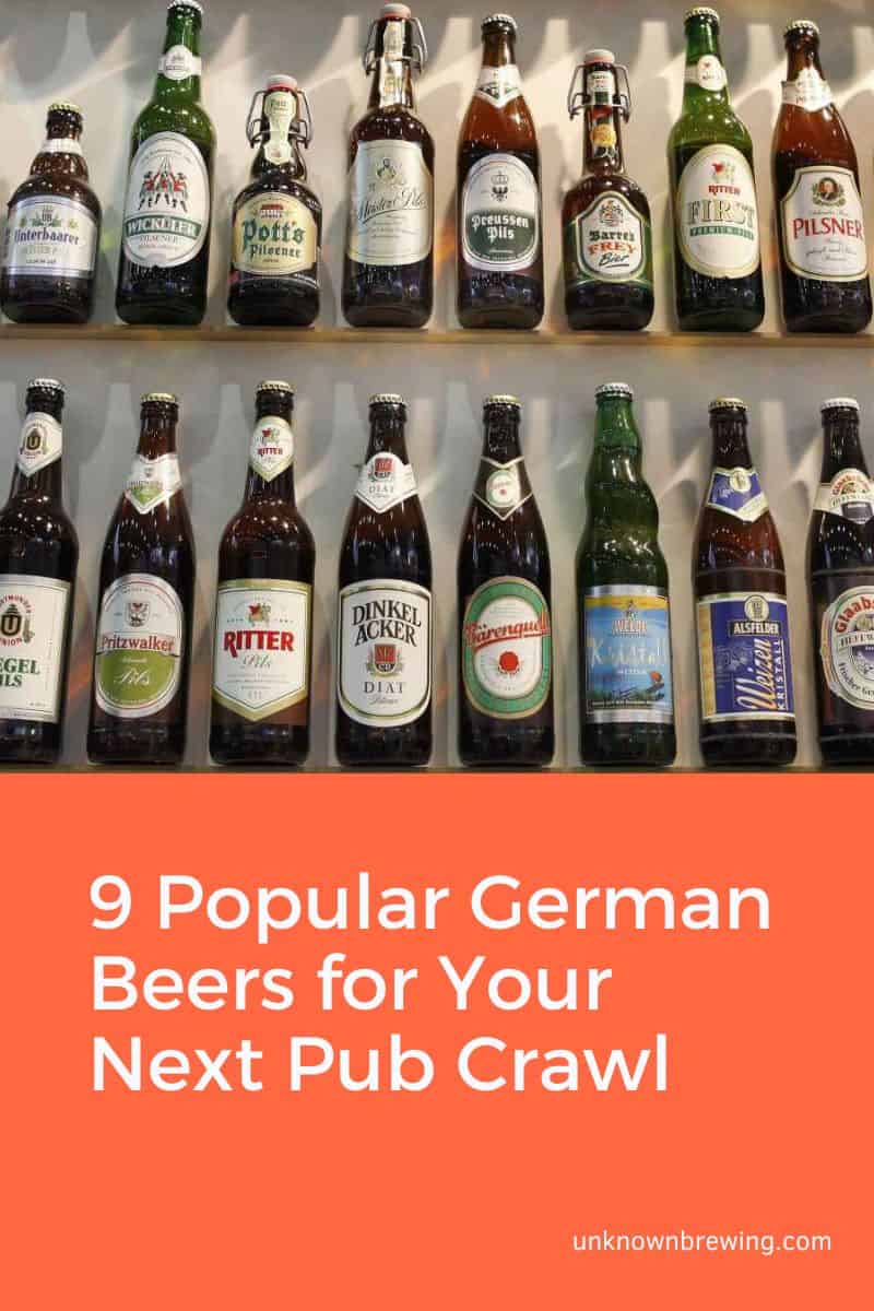 9 Popular German Beers For Your Next Pub Crawl