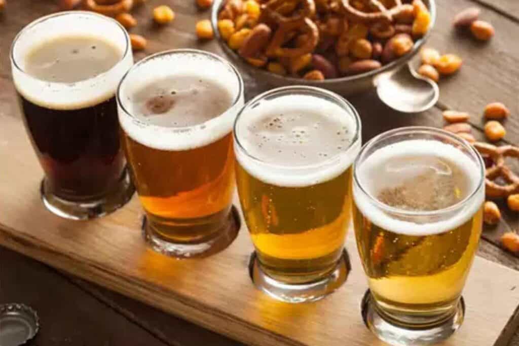 2 beers a week in units