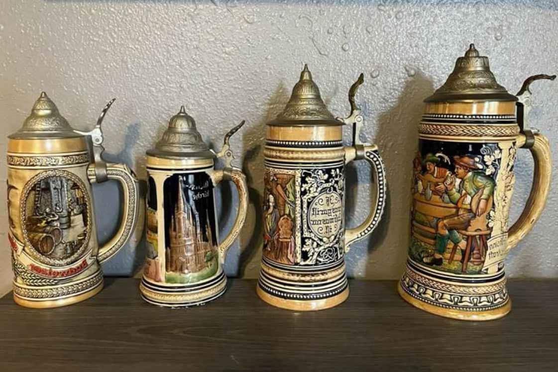 German Beer Stein Decorative