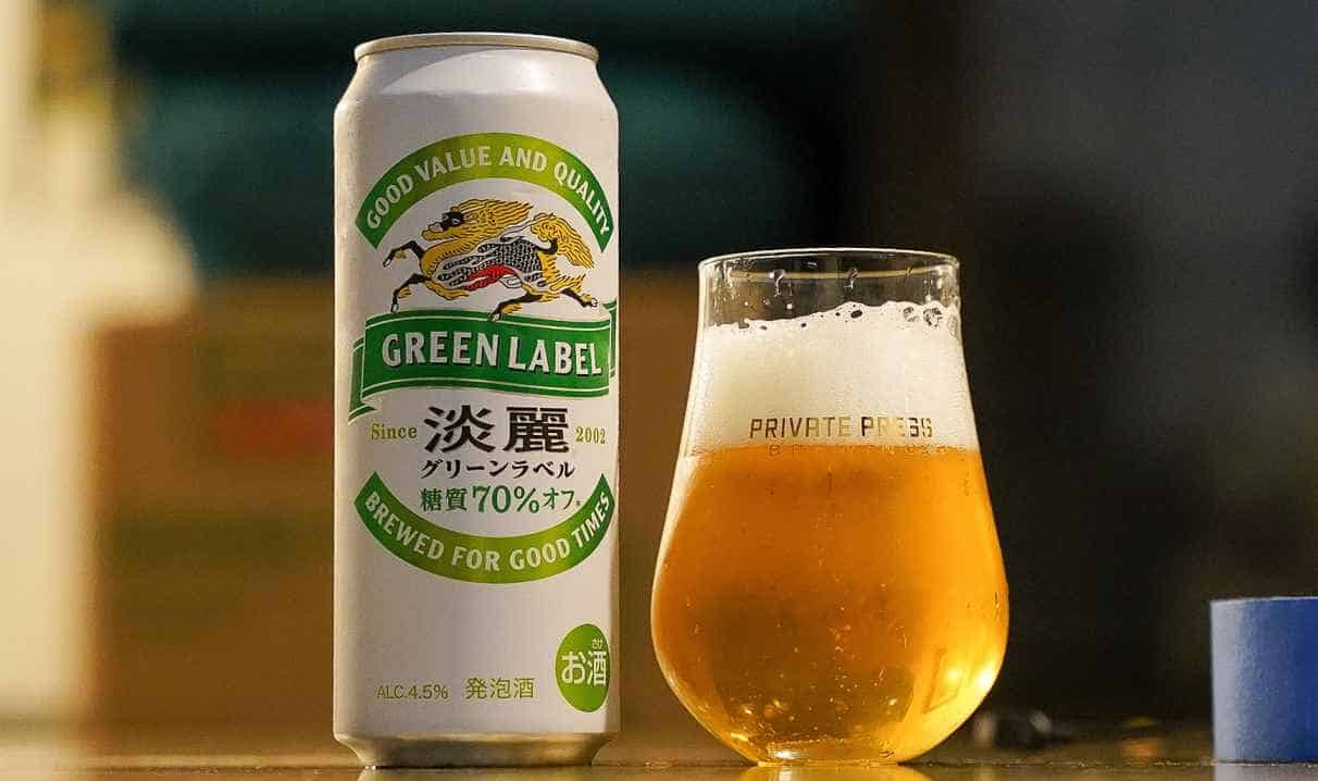Kirin Tanrei Green Label Beer