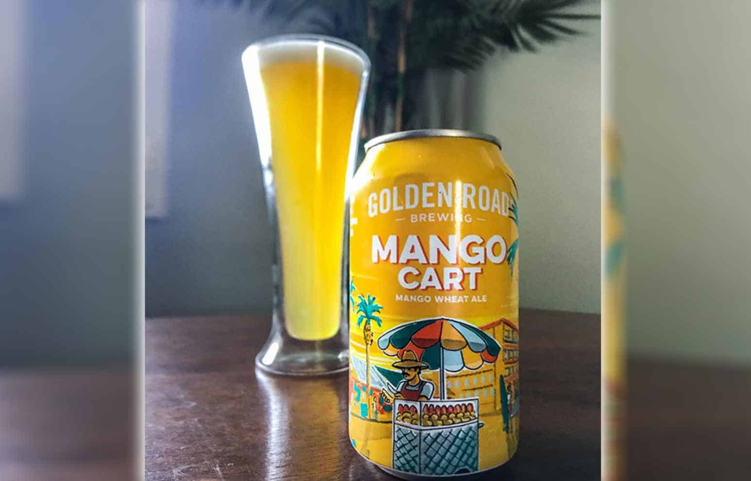 Mango Cart Wheat Ale by Golden Road