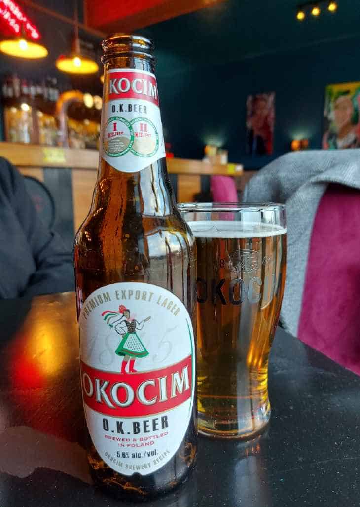 Okocim O.K. Beer