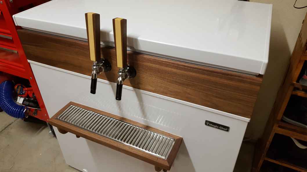 Rustic Keezer