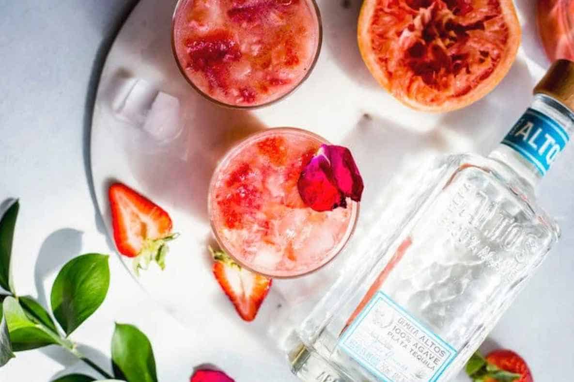 Strawberry Ginger Paloma