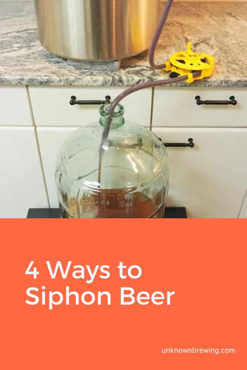 4 Ways to Siphon Beer
