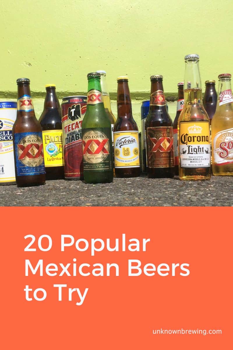 20 Popular Mexican Beers to Try