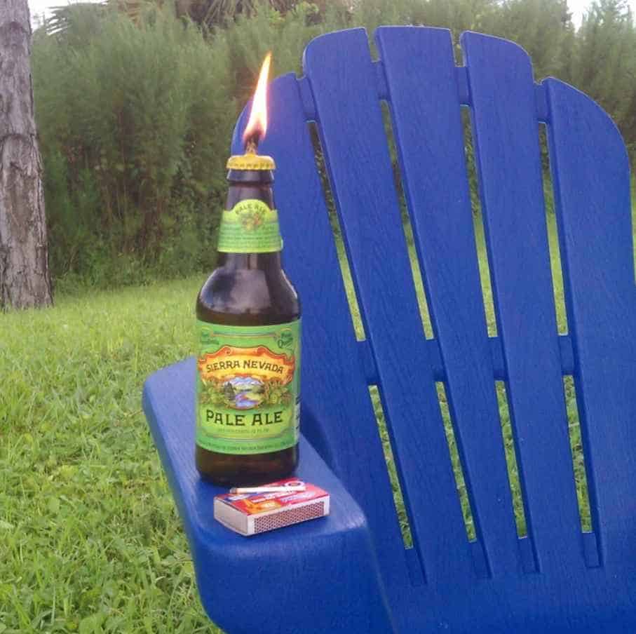 Beer Bottle Tiki Torch by TJesse