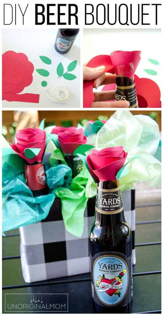 DIY Beer Bouquet by Meridith