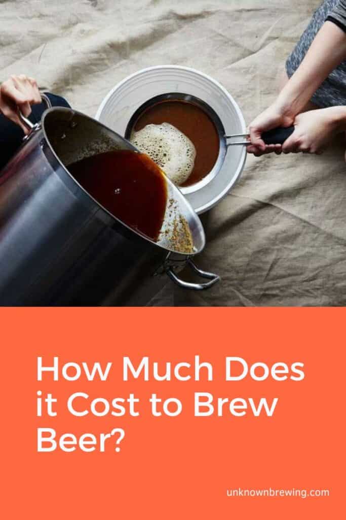 How Much Does it Cost to Brew Beer?