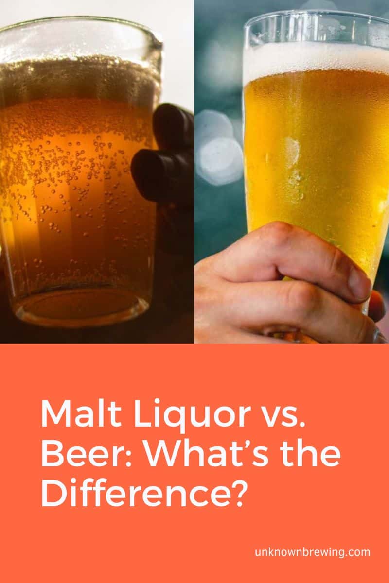 Malt Liquor vs. Beer What’s the Difference