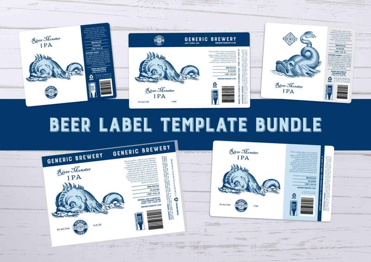 Use Online Beer Label Templates