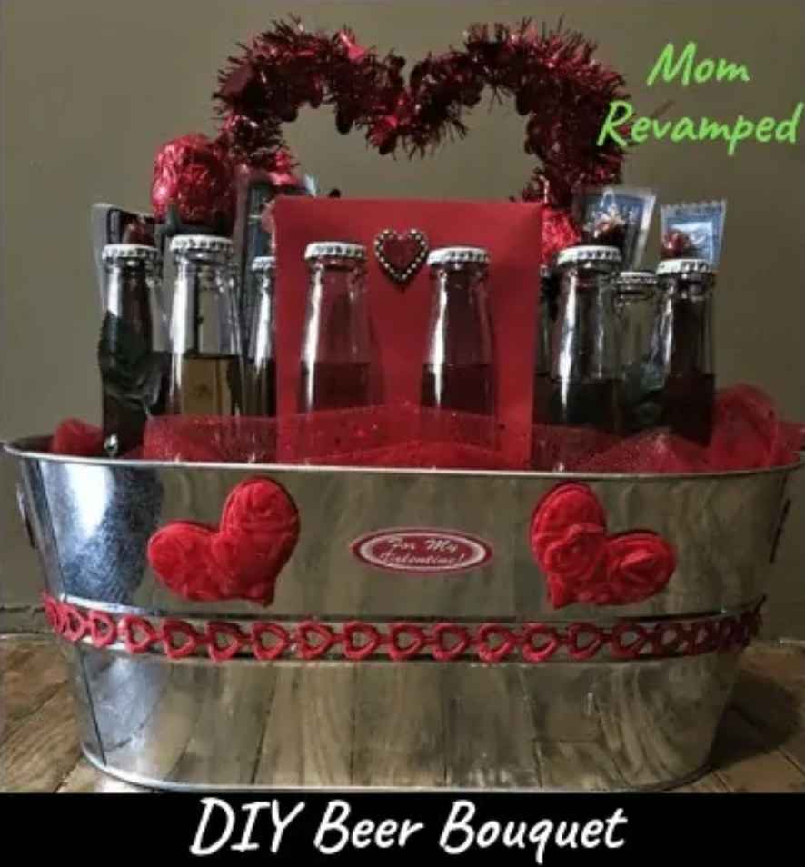 Valentine’s Day DIY Beer Bouquet by Heidi