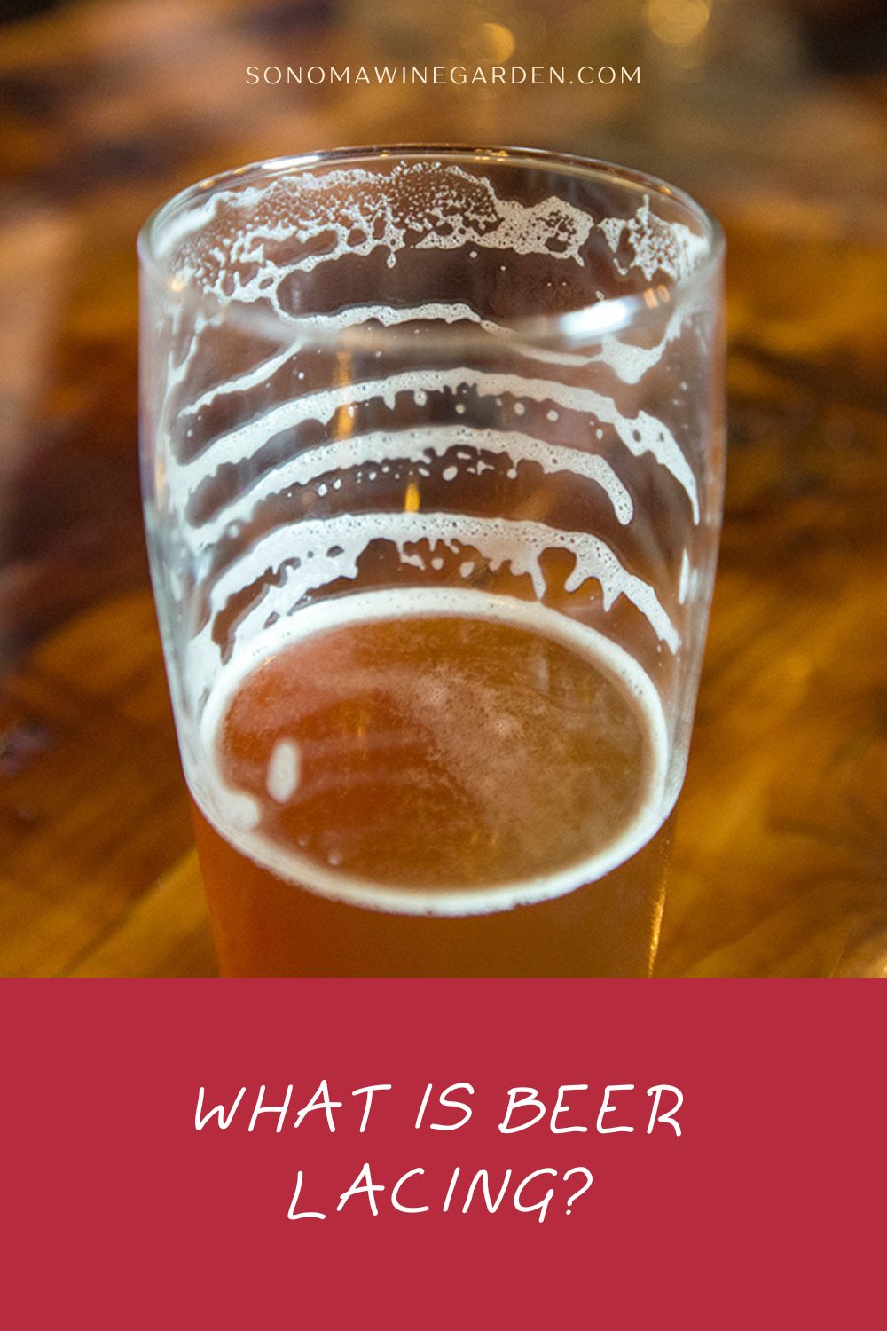 What is Beer Lacing