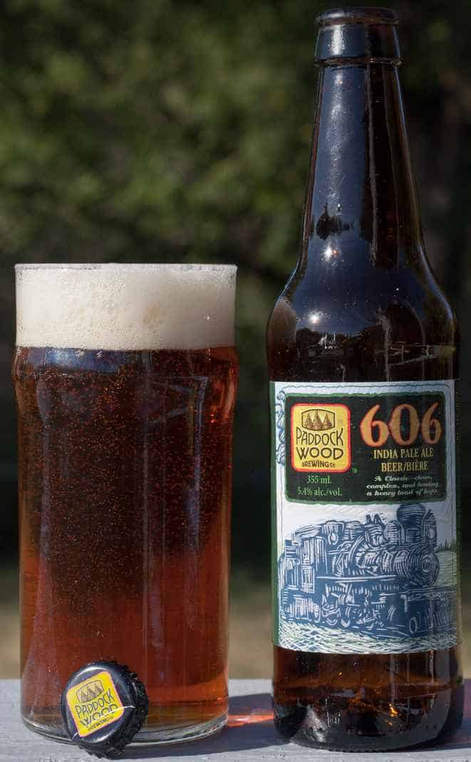 606 India Pale Ale by Paddock Wood Brewing Co.