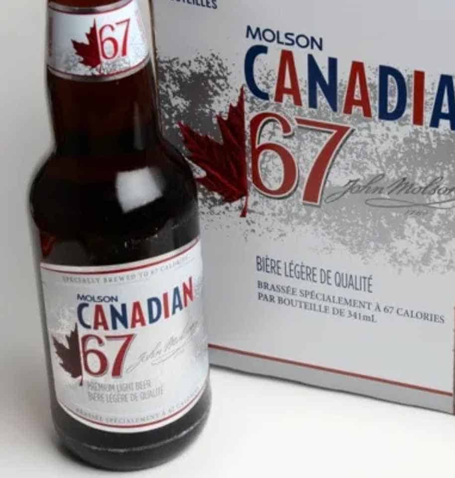 Molson Canadian 67 by Molson Coor Canada