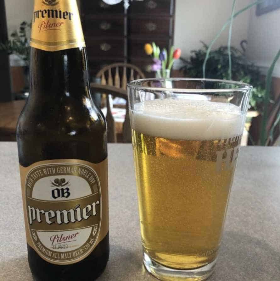 OB Premier Pilsner by Oriental Brewery Co., LTD