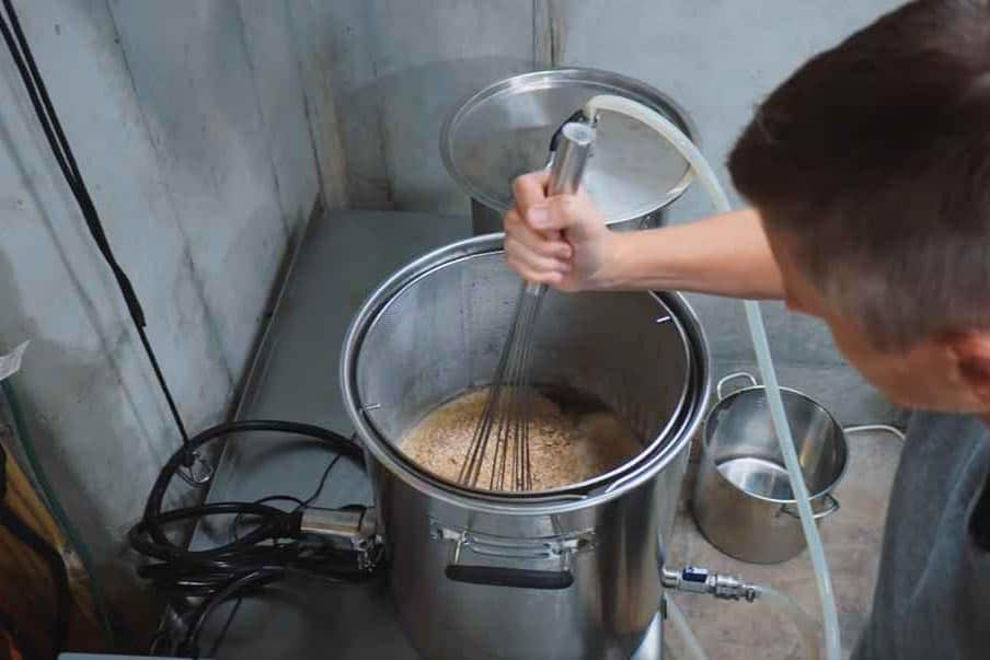 Step 3 Mashing