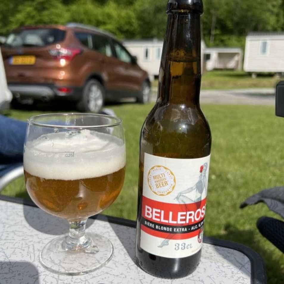 Bellerose Biere Blonde Extra by Brasserie des Sources