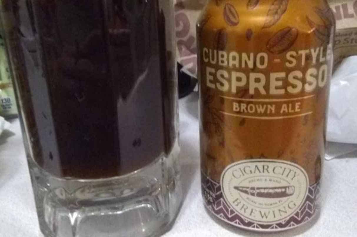 Cubano-Style Espresso Brown Ale by Cigar City Brewing
