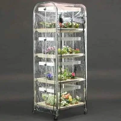4-Tiered Movable Indoor Greenhouse