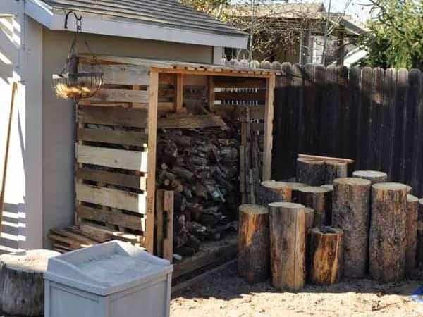 8 Firewood Storage Shed