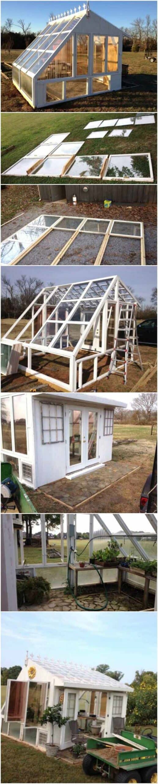 A DIY Greenhouse that's easy to Create