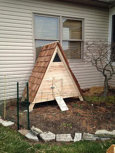 A Frame Duck House Plans With Cedar Shingles