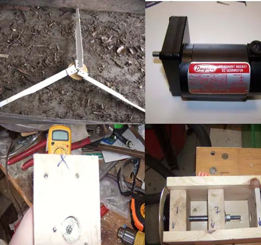 A Homemade Wind Turbine