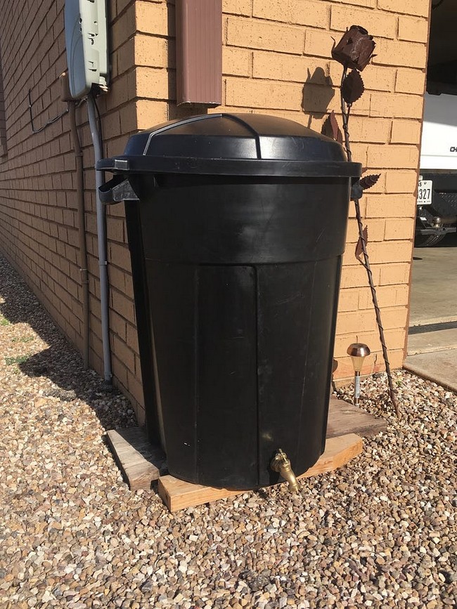 Affordable DIY Rain Collection Barrel