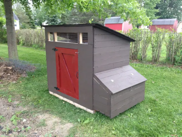 Another Duck House Plan With Reclaimed Wood