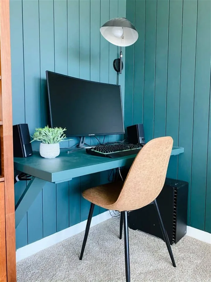 Best DIY Floating Wall Desk